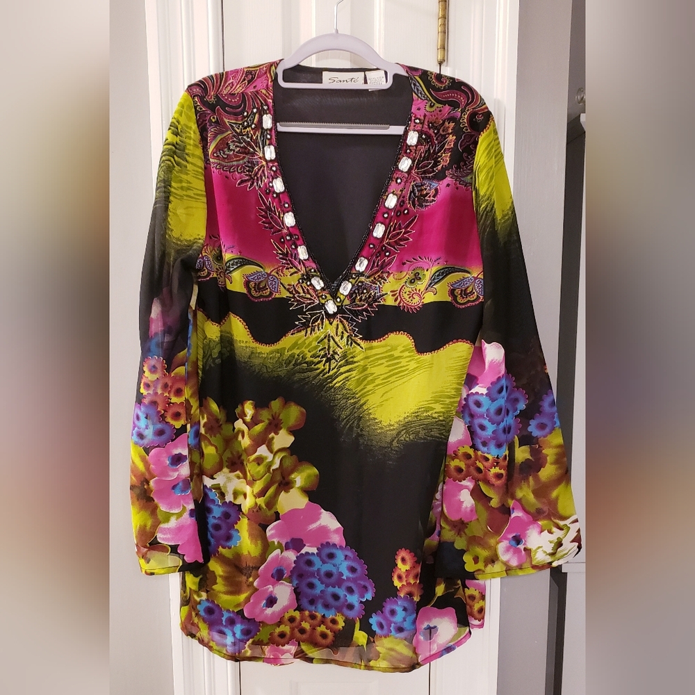 Beautiful One of a Kind Sante Blouse